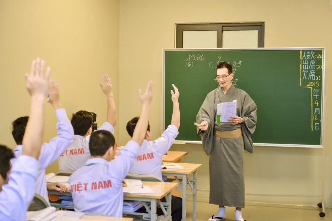 Thực tập sinh của IPM Việt Nam hào hứng với những giờ học tiếng Nhật